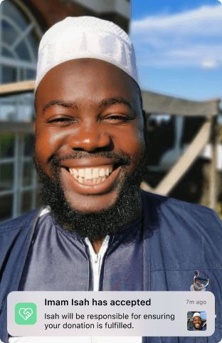 Image of smiling Imam